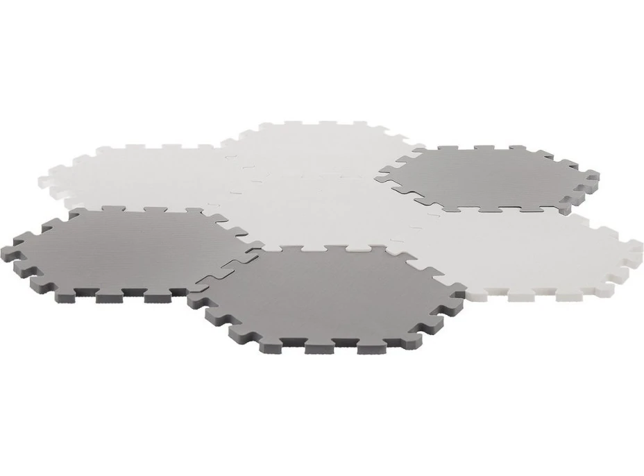 Matadi Penové puzzle Hexagon s okrajmi