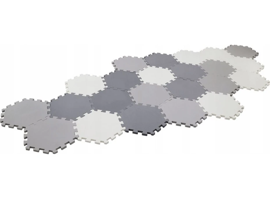Matadi Penové puzzle Hexagon s okrajmi