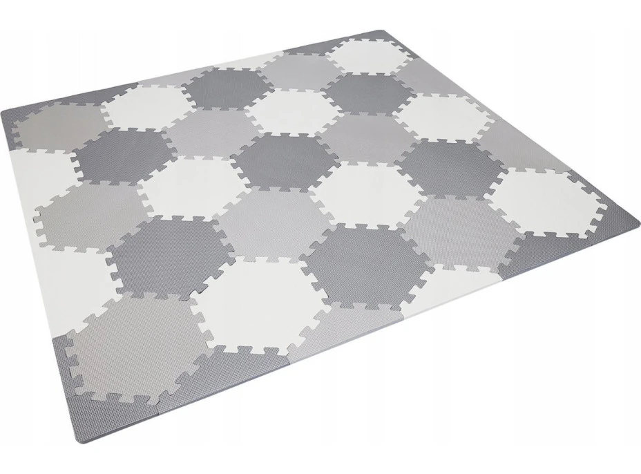Matadi Penové puzzle Hexagon s okrajmi