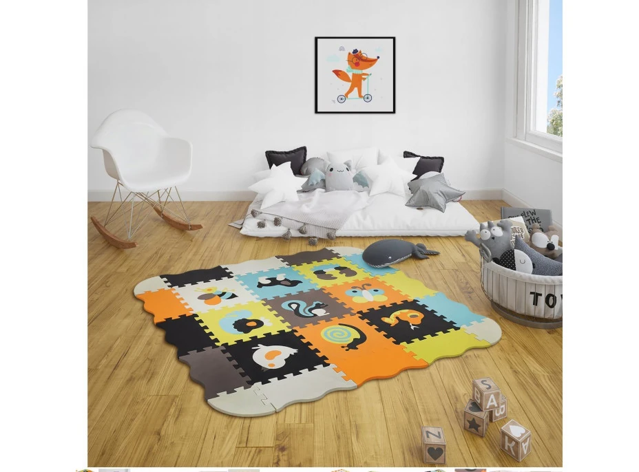 Matadi Penové puzzle Zvieratká(28x28)