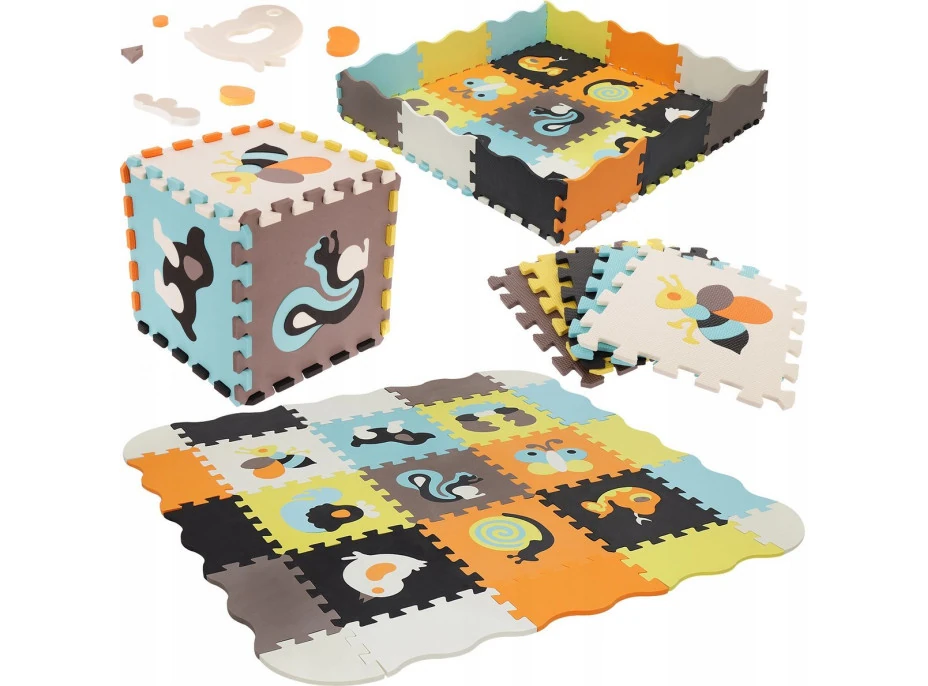 Matadi Penové puzzle Zvieratká(28x28)