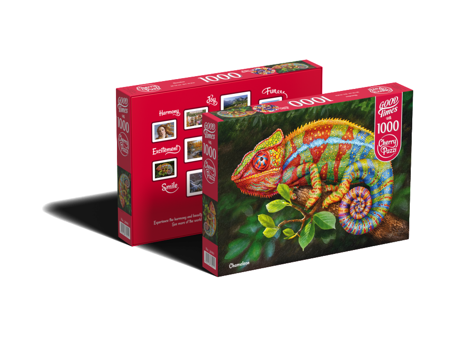 CHERRY PAZZI Puzzle Chameleon 1000 dielikov