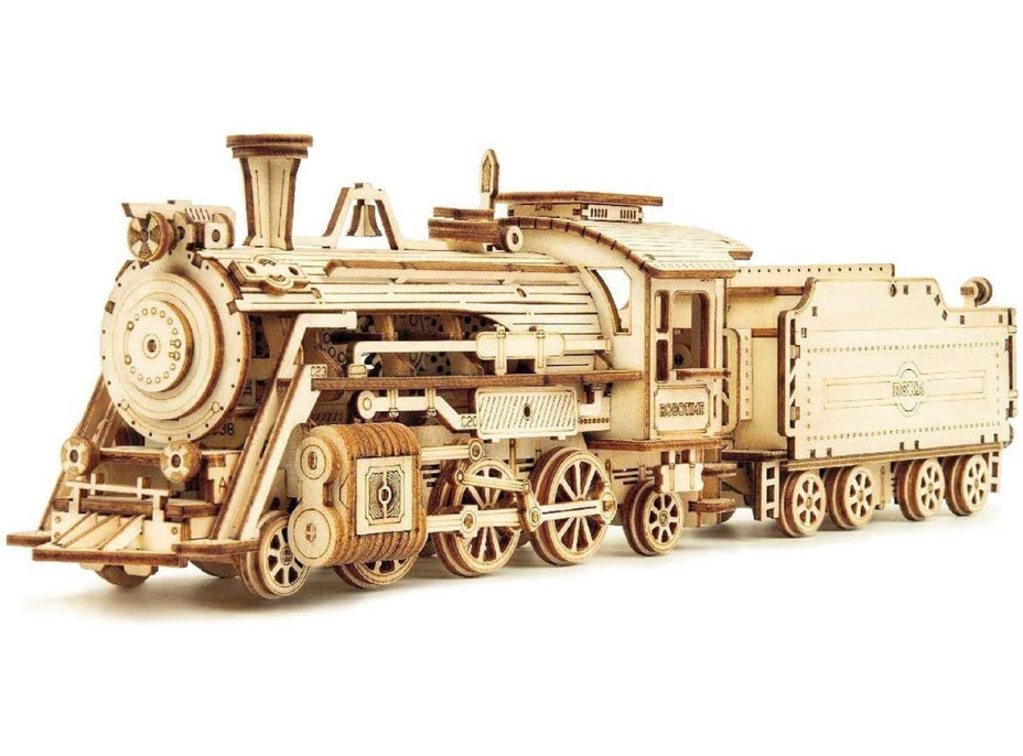 ROBOTIME Roker 3D drevené puzzle Prime Steam Express 308 dielikov