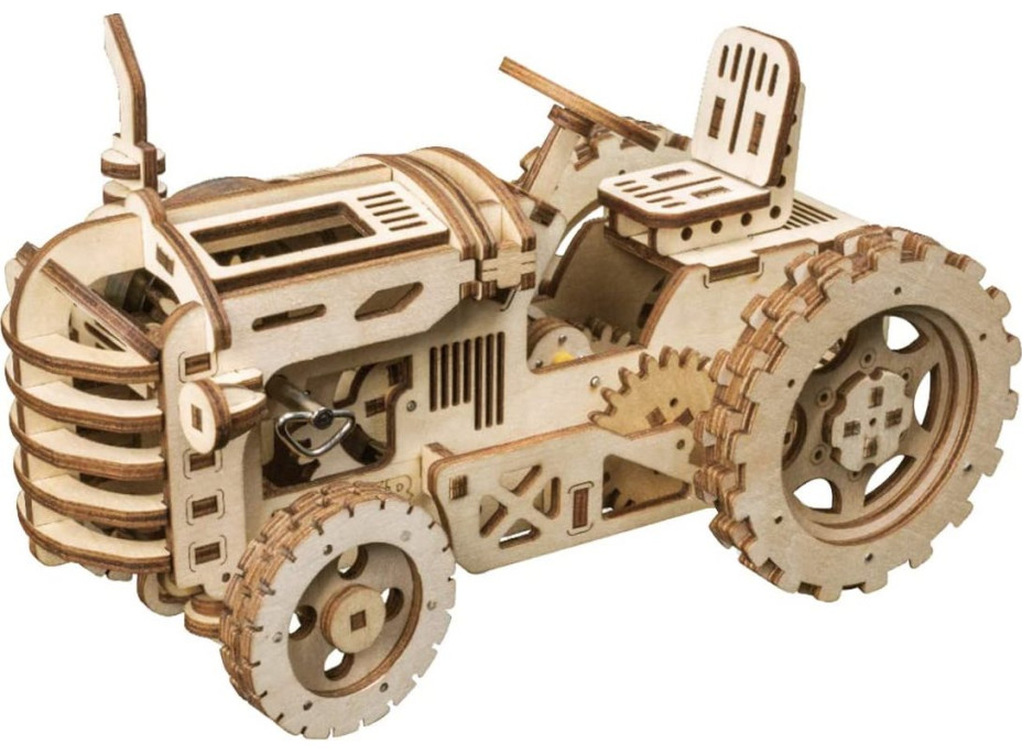 ROBOTIME Roker 3D drevené puzzle Traktor 135 dielikov