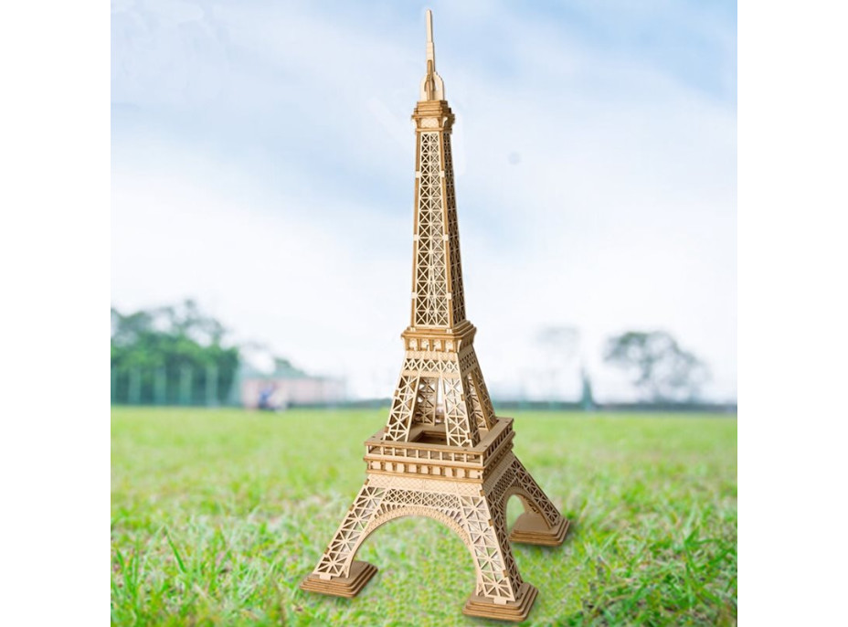 ROBOTIME Rolife 3D drevené puzzle Eiffelova veža 121 dielikov