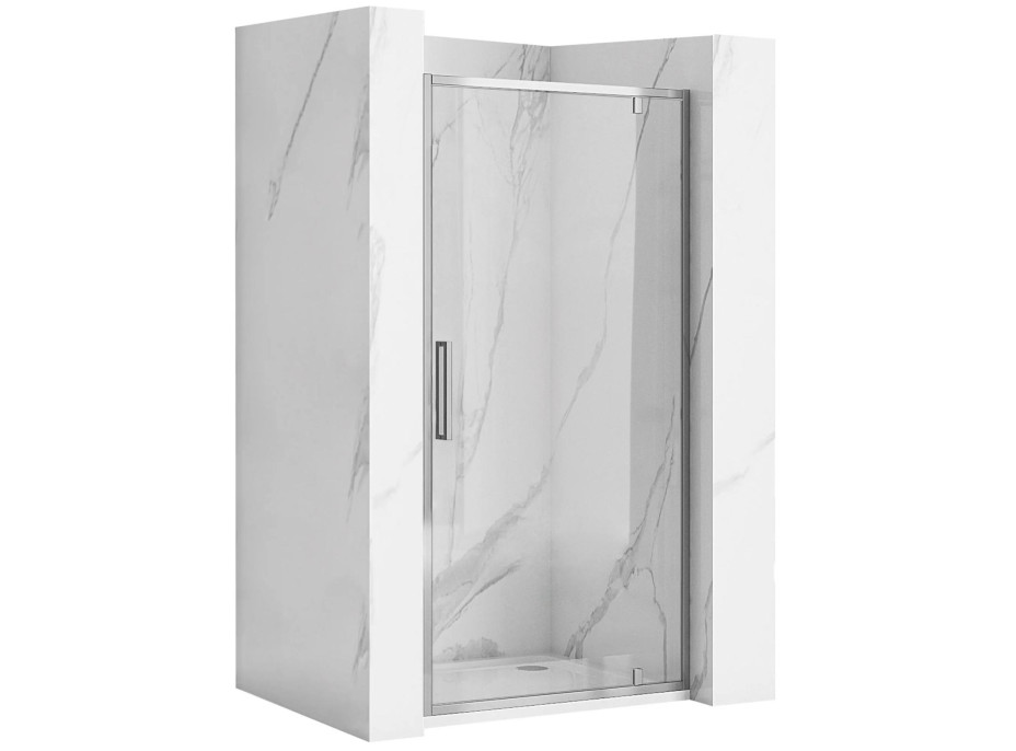 Sprchové dvere REA RAPID swing 100 cm - chrómové