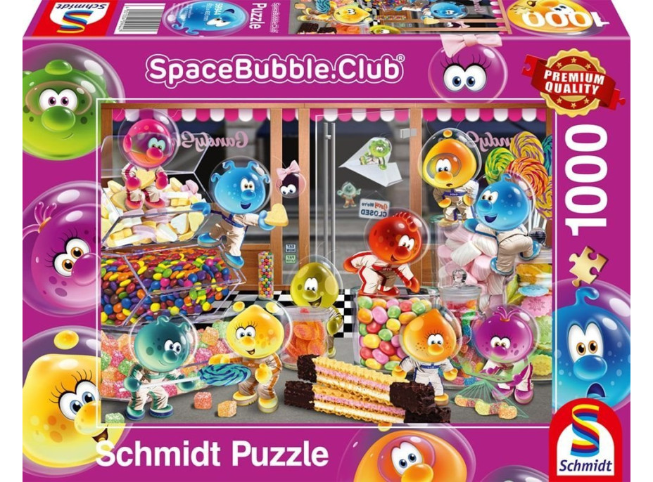 SCHMIDT Puzzle Spacebubble Club: Spoločne v cukrárni 1000 dielikov