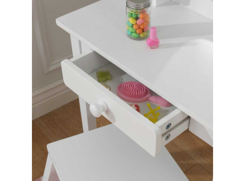 KIDKRAFT Kozmetický stolík so stoličkou