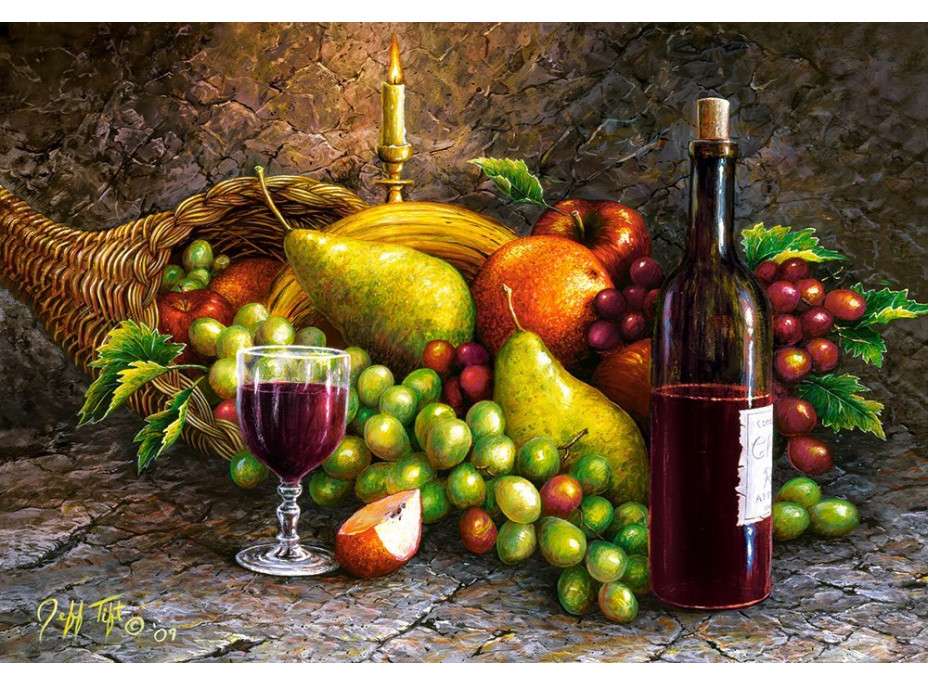 CASTORLAND Puzzle Ovocie a víno 1000 dielikov