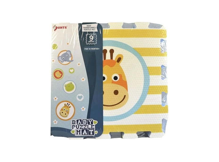 SUN TA TOYS Penové puzzle Veselé zvieratká (29x29)