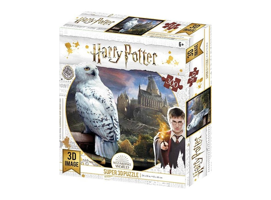 PRIME 3D Puzzle Harry Potter: Hedviga 3D 300 dielikov