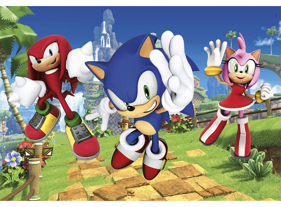 CLEMENTONI Puzzle Ježko Sonic 3x48 dielikov