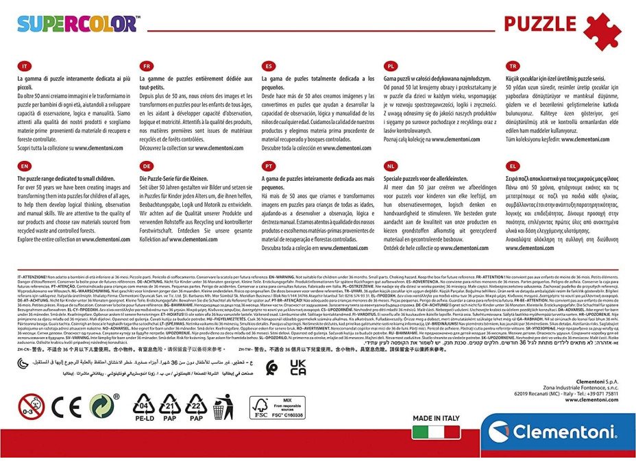 CLEMENTONI Puzzle Ježko Sonic 3x48 dielikov