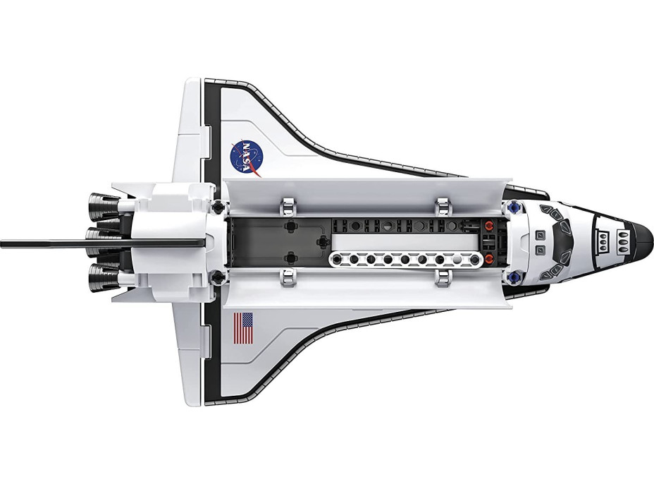CLEMENTONI Science&Play Mechanické laboratórium NASA Vznášajúci sa raketoplán