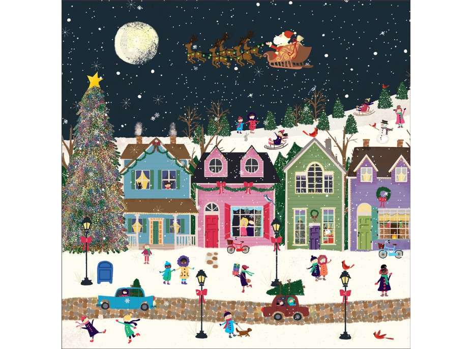 GALISON Štvorcové puzzle Zimné ríše divov 500 dielikov GALISON Štvorcové puzzle Zimné ríše divov 500 dielikov