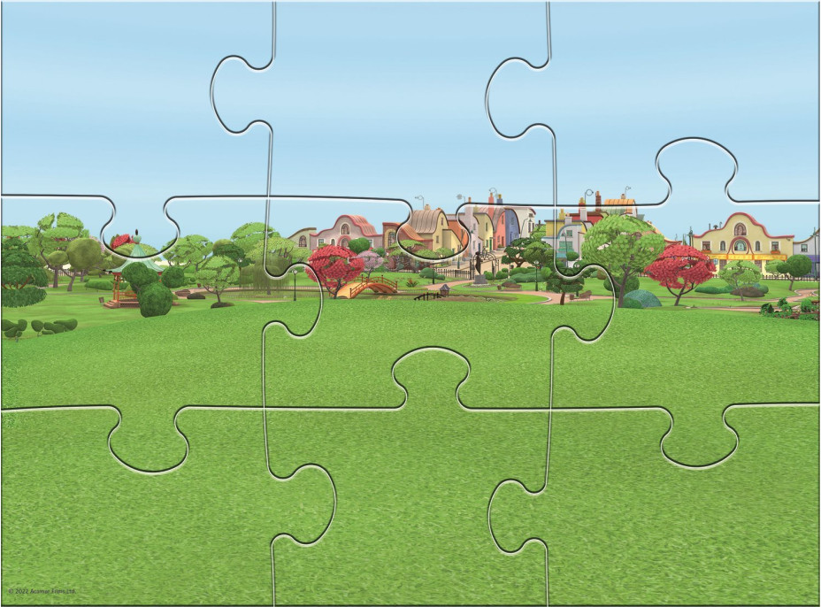 TREFL Magnetická puzzle sada Zábavný svet zajačika Binga