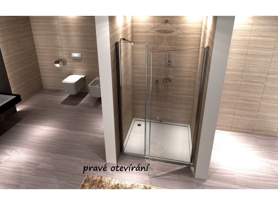 Sprchové dvere MULTI SPACE 110 cm