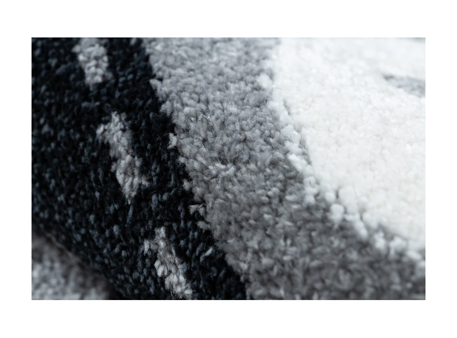 Detský kusový koberec Fun Track grey
