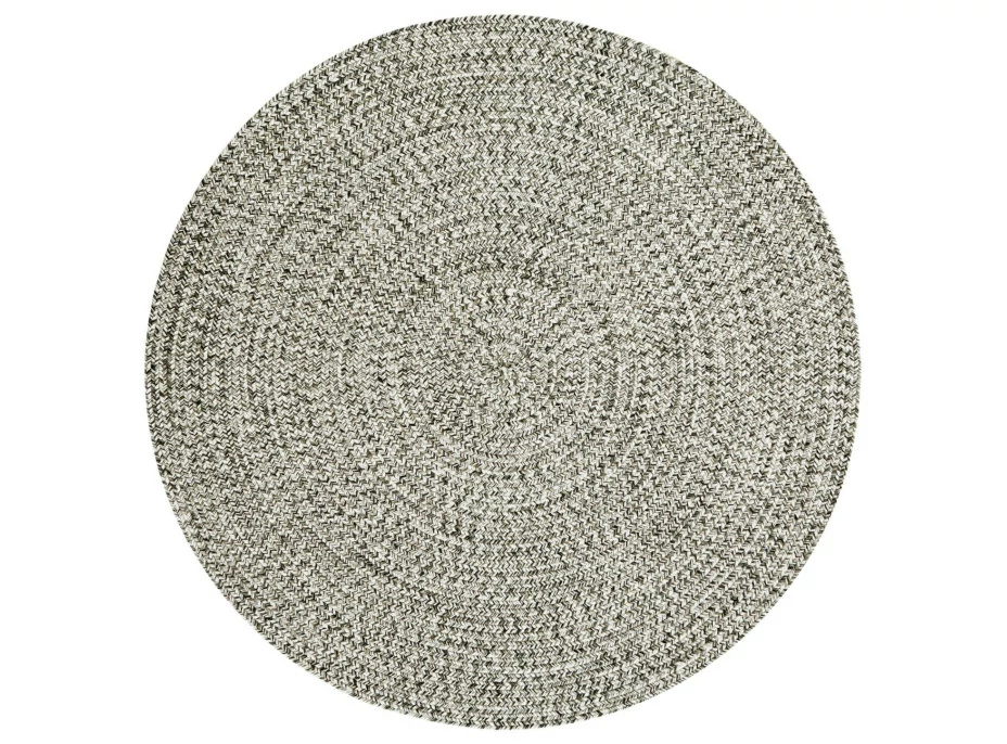 Kusový koberec Braided 105552 Melange kruh