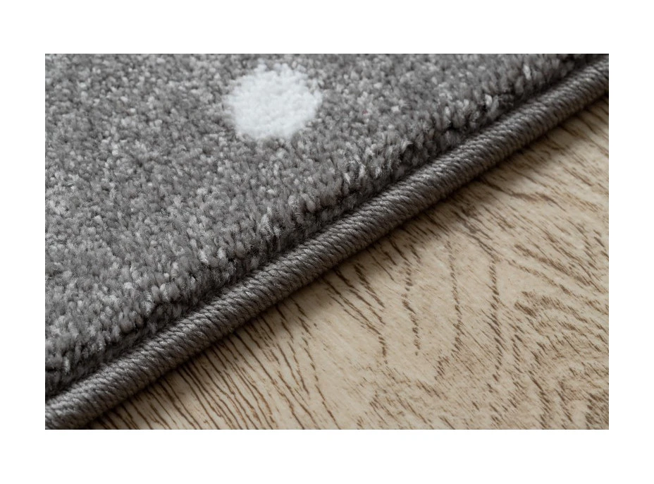 Detský kusový koberec Petit Bunny grey