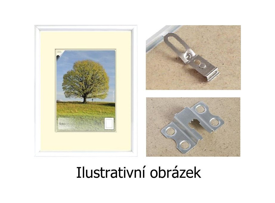 BFHM Plastový rám na puzzle 100x40cm - biely