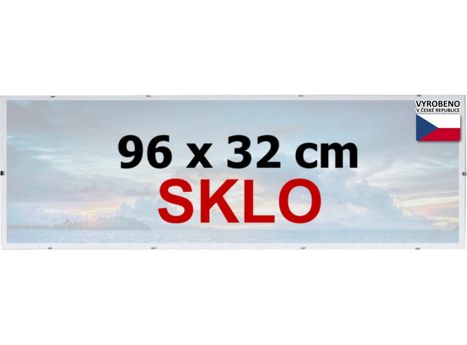 BFHM Rám na puzzle Euroclip 96x32cm (sklo)