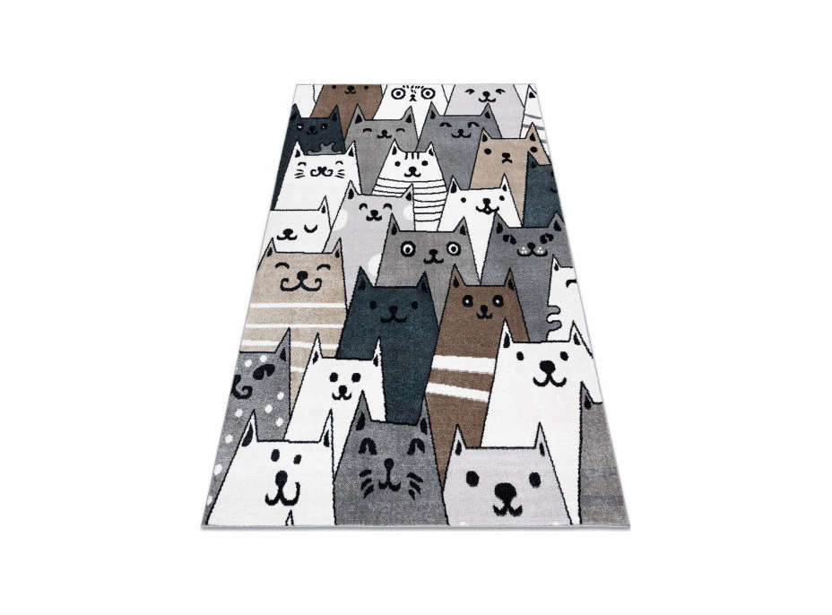 Detský kusový koberec Fun Gatti Cats multi