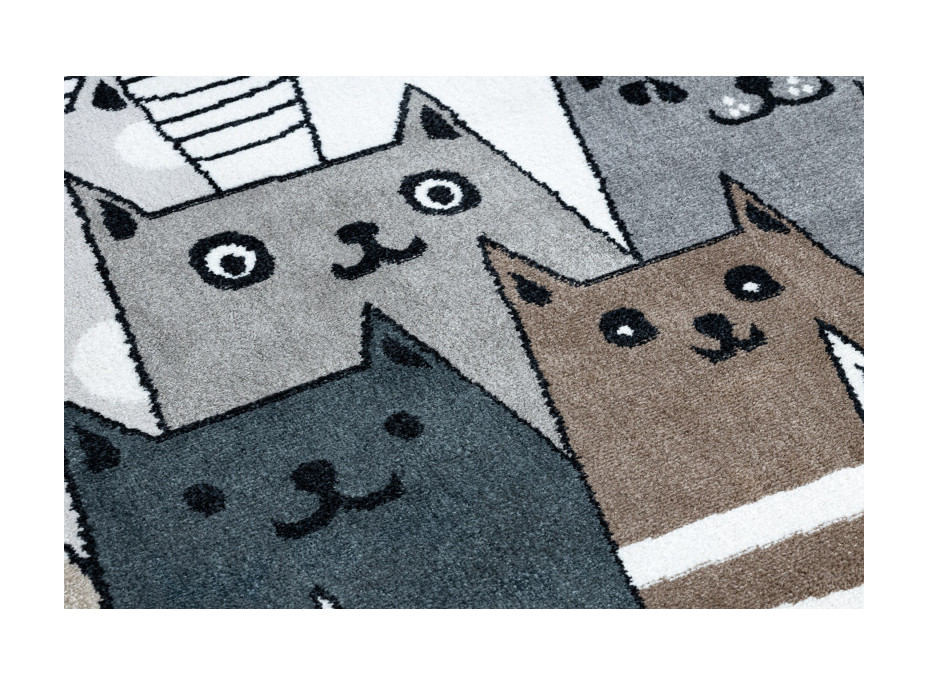 Detský kusový koberec Fun Gatti Cats multi