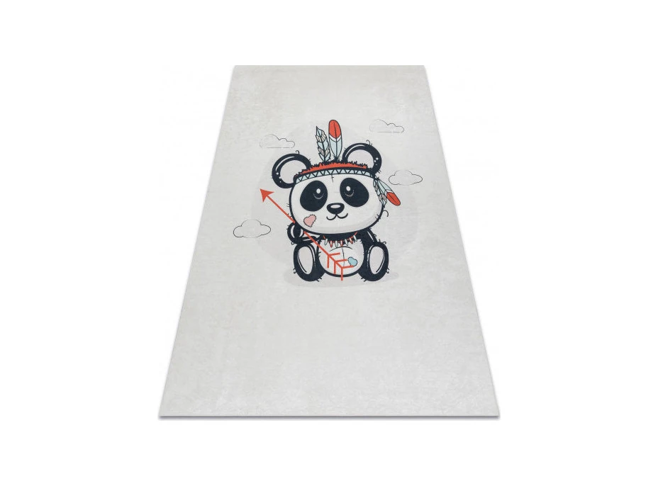 Detský kusový koberec Bambino 1129 Panda cream