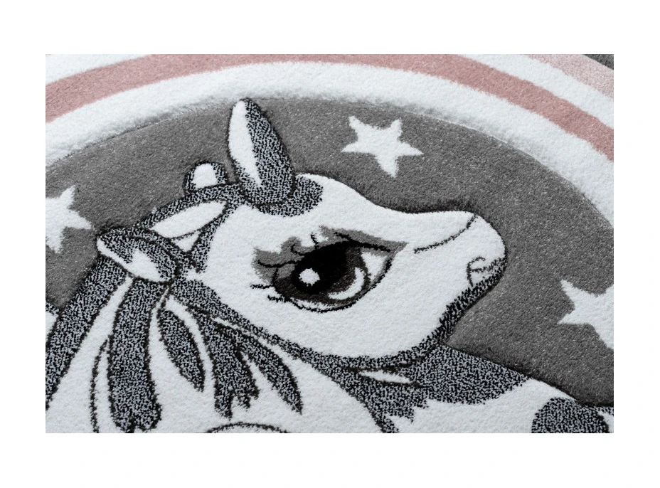 Detský kusový koberec Petit Pony grey
