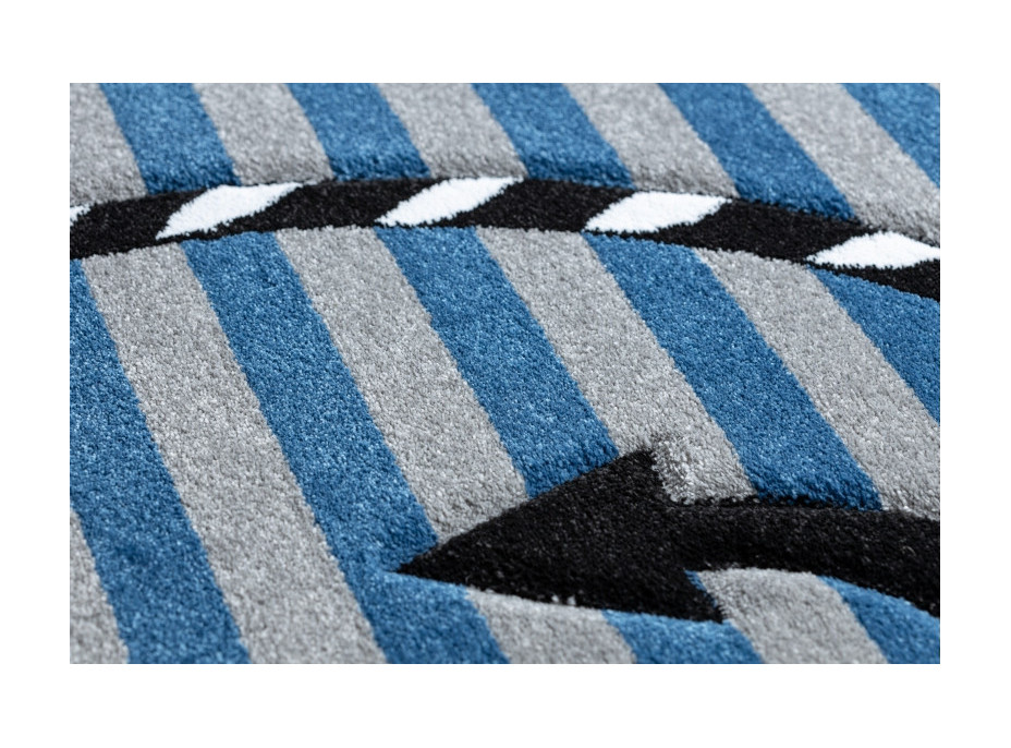 Detský kusový koberec Petit Marine anchor sea blue
