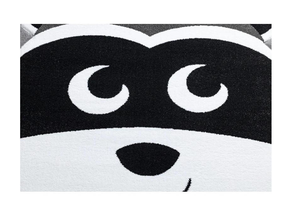 Detský kusový koberec Petit Raccoon mukki grey