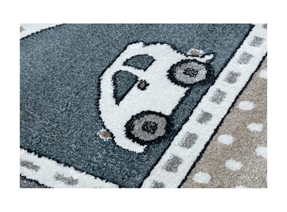 Detský kusový koberec Fun Strade grey