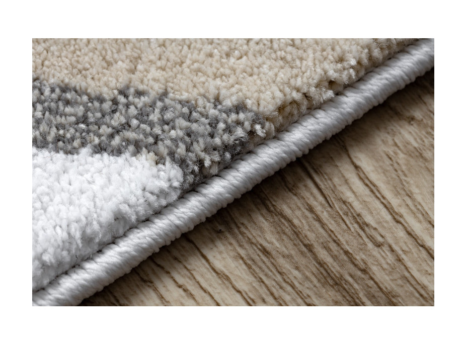 Detský kusový koberec Petit Flamingos hearts cream