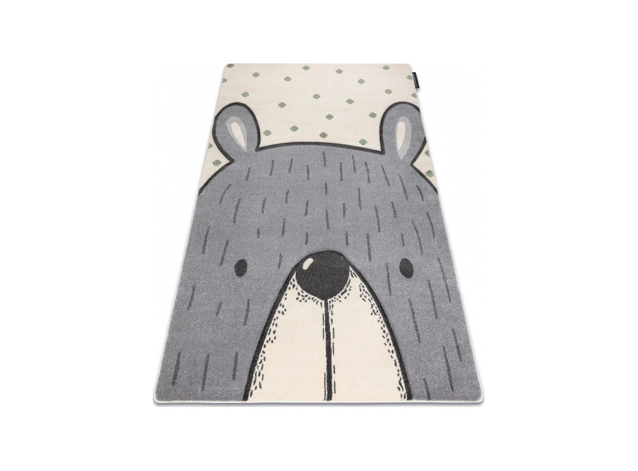 Detský kusový koberec Petit Bear cream