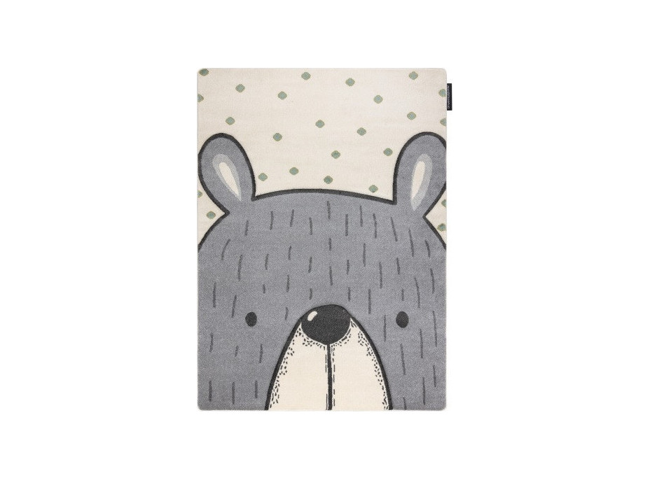 Detský kusový koberec Petit Bear cream