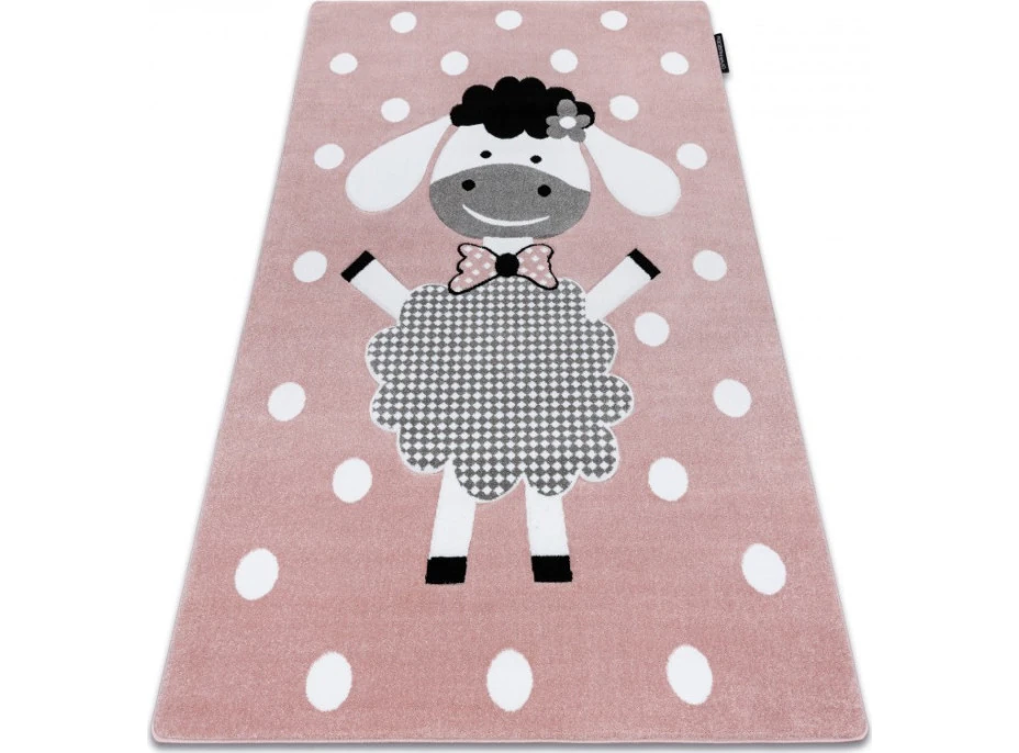 Detský kusový koberec Petit Dolly sheep pink