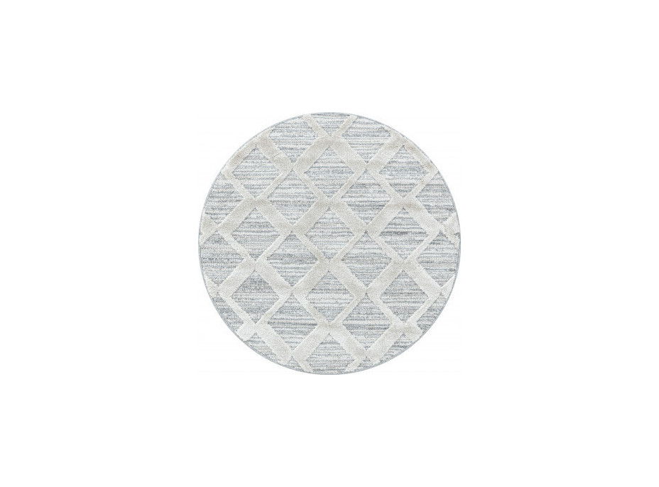 Kusový koberec Pisa 4703 Grey kruh