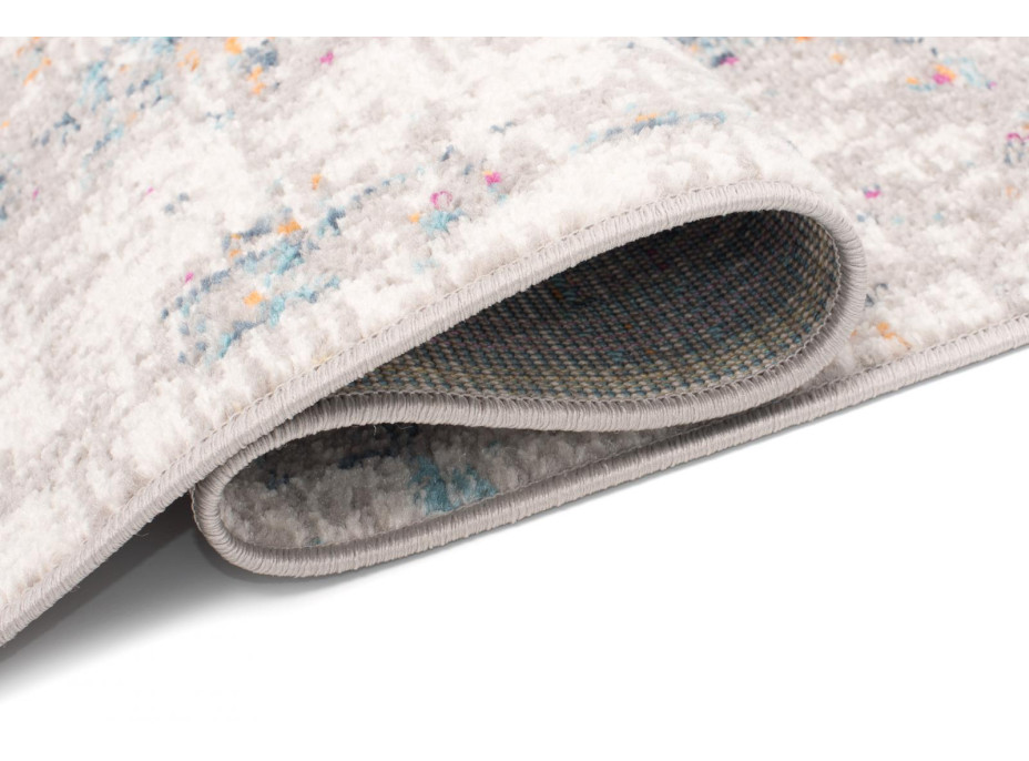 Kusový koberec AZUR fade - šedý/ružový/modrý
