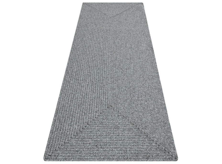 Kusový koberec Braided 105551 Light Grey