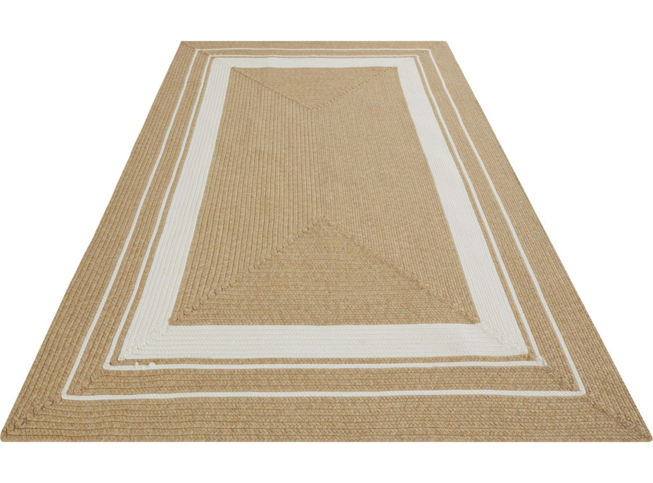 Kusový koberec Braided 105556 Creme Beige