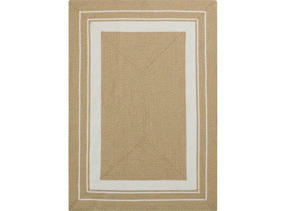 Kusový koberec Braided 105556 Creme Beige