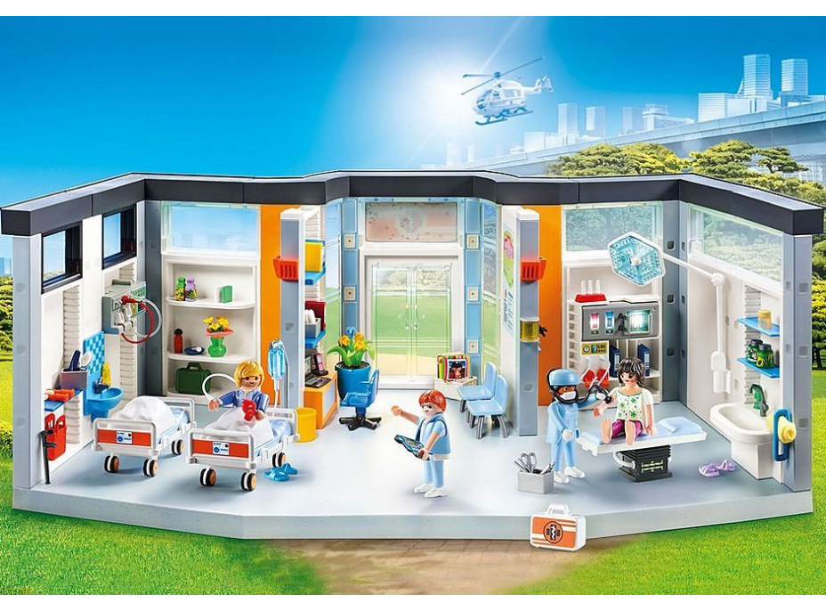 PLAYMOBIL® City Life 70191 Nemocnica s vybavením