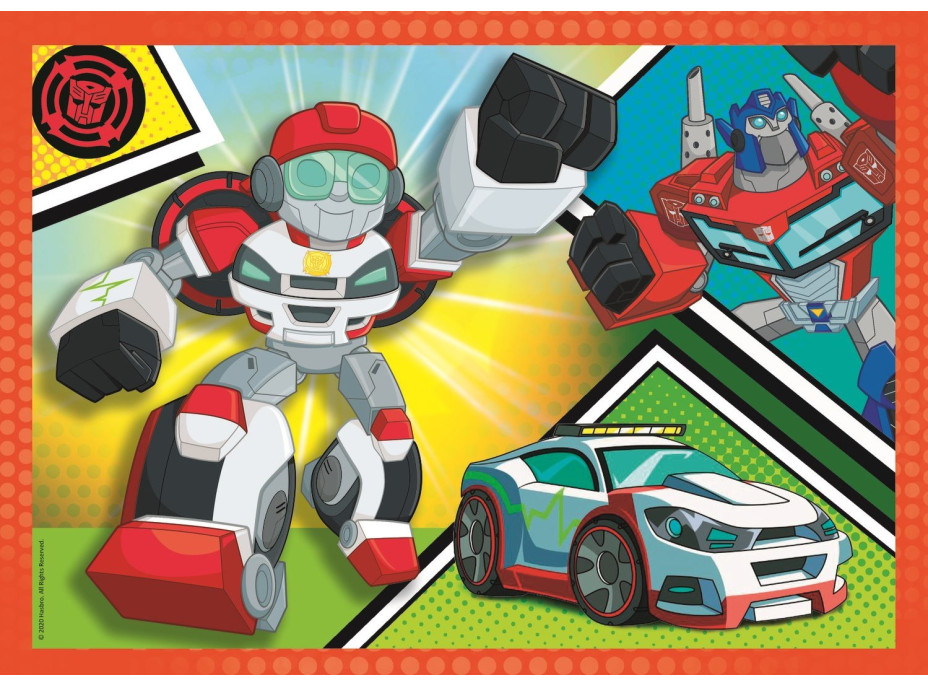 TREFL Puzzle Transformers: Akadémia 4v1 (12,15,20,24 dielikov)