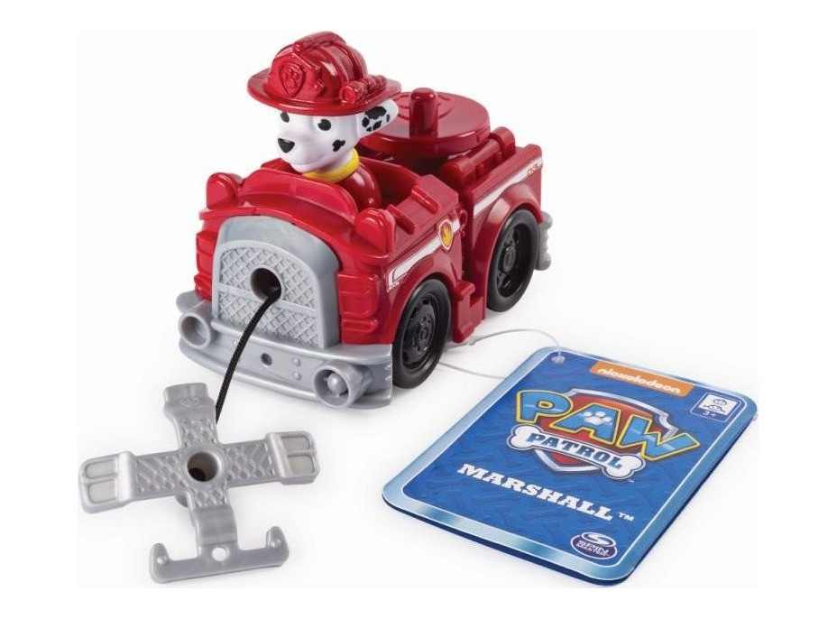 SPIN MASTER Tlapková patrola Malé vozidlá - Marshall s požiarnym vozidlom