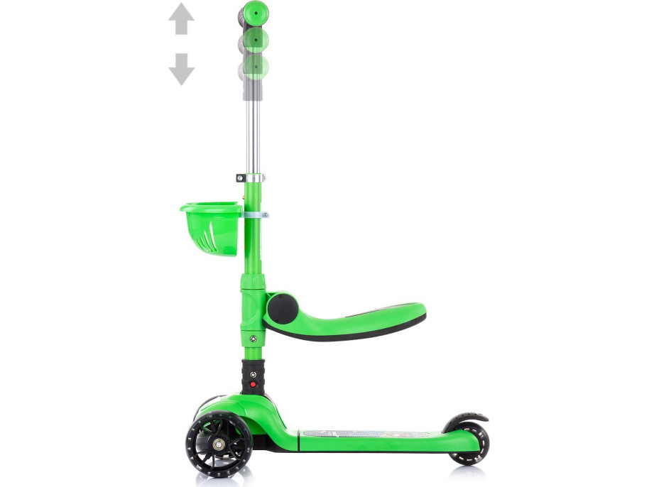 CHIPOLINO Kolobežka Neo Rider 2v1 Green