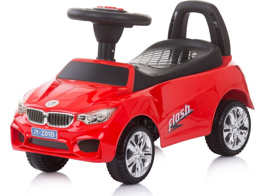 CHIPOLINO Odrážadlo Auto s melódiami Flash Red