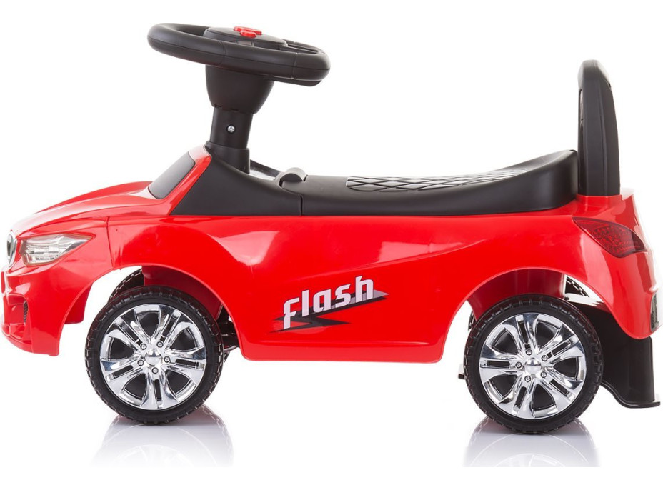 CHIPOLINO Odrážadlo Auto s melódiami Flash Red