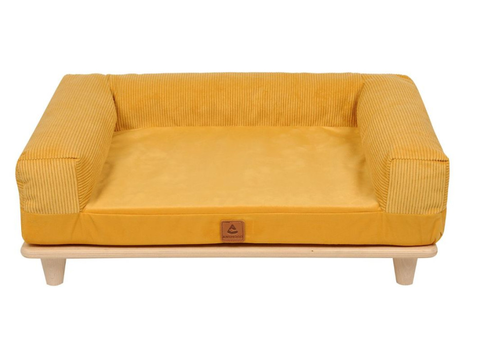 Pohovka pre psov SONIA - horčicová