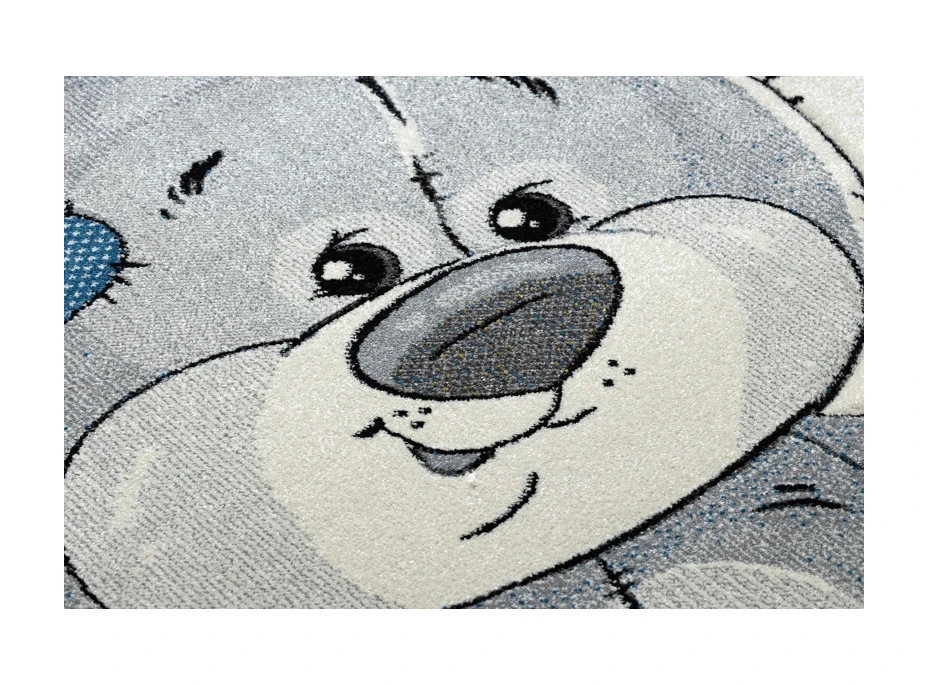 Detský kusový koberec Petit Teddy bear cream